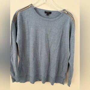 J. Crew Light Blue Knit Sweater